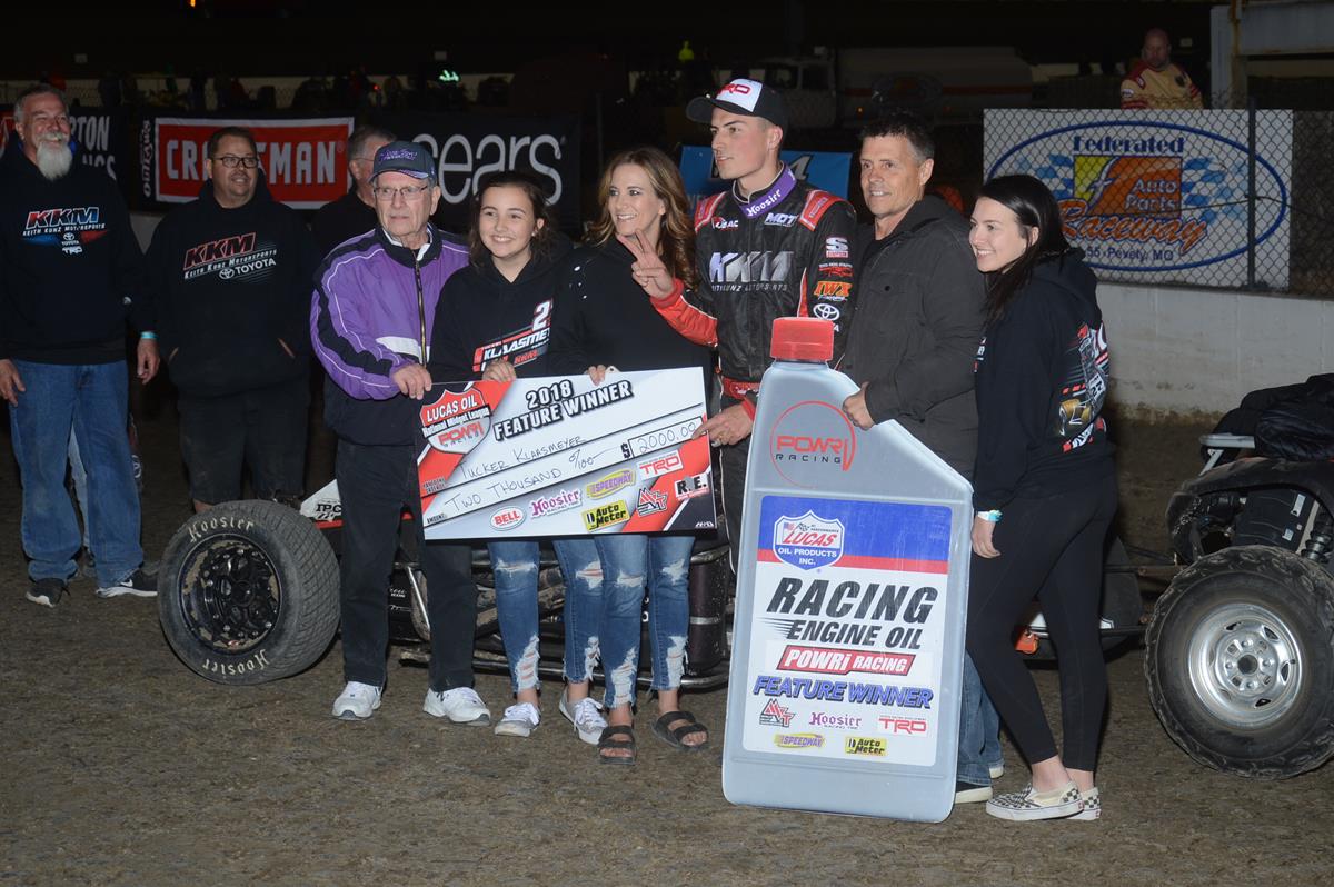 Klaasmeyer Wins at I-55, Sweeps Weekend