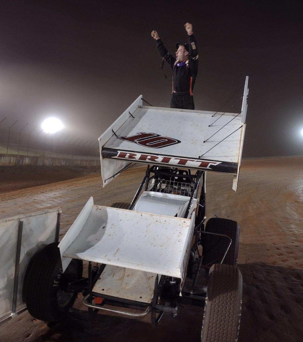 Landon Britt garners career-first USCS win in Weekend of Speed final at I-75 Raceway on Saturday