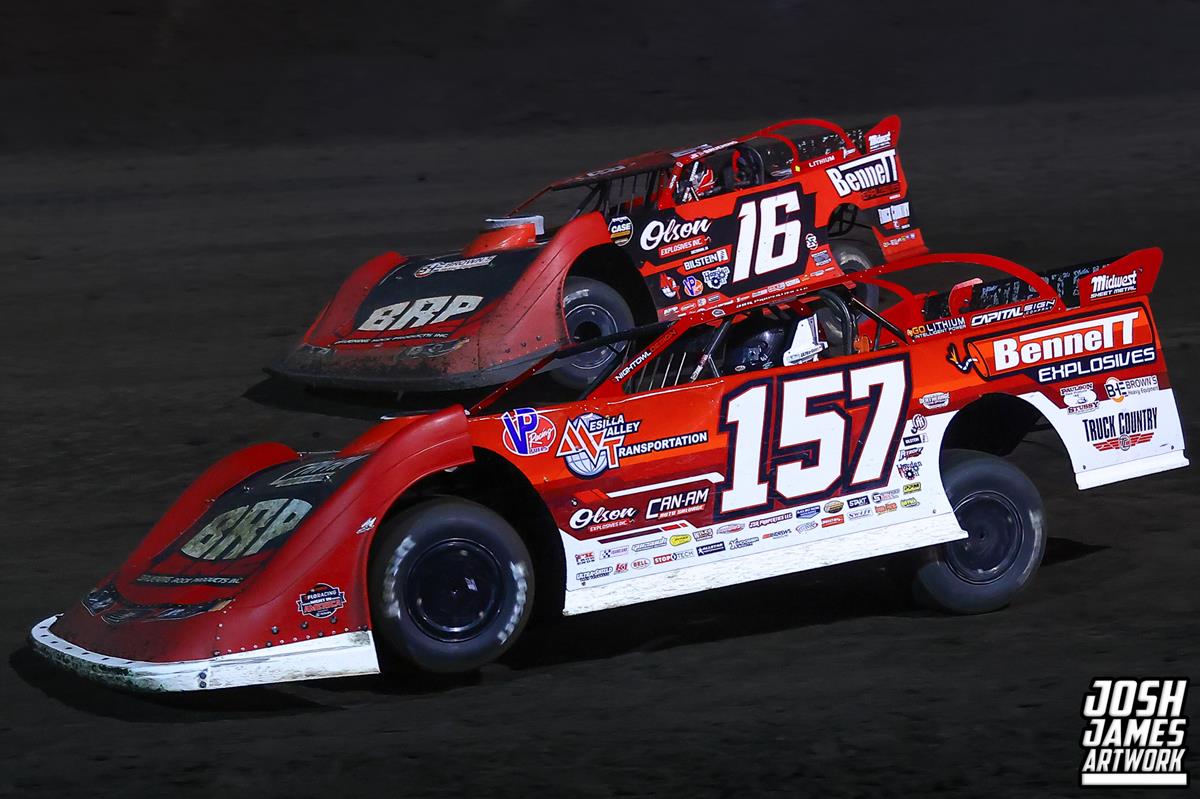 Fairbury Speedway (Fairbury, IL) – FloRacing Night in America – One for the Road – July 24th, 2024. (Josh James Artwork)