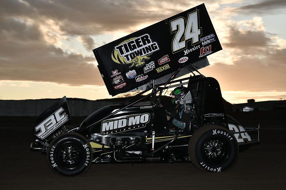 Williamson Shows Speed in Sprint Car After Capturing Micro Sprint Win