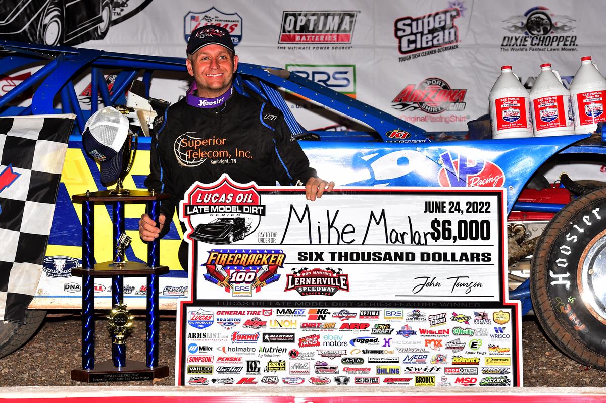 Marlar Goes Back-to-Back at Lernerville