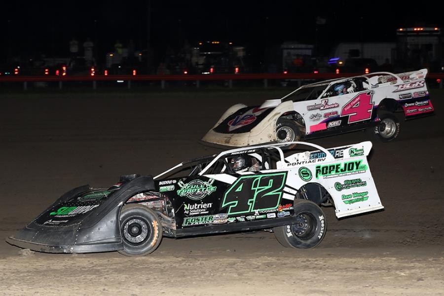 Farmer City Raceway (Farmer City, IL) – DIRTcar Summer Nationals – July 7th, 2023. (Mike Ruefer photo)