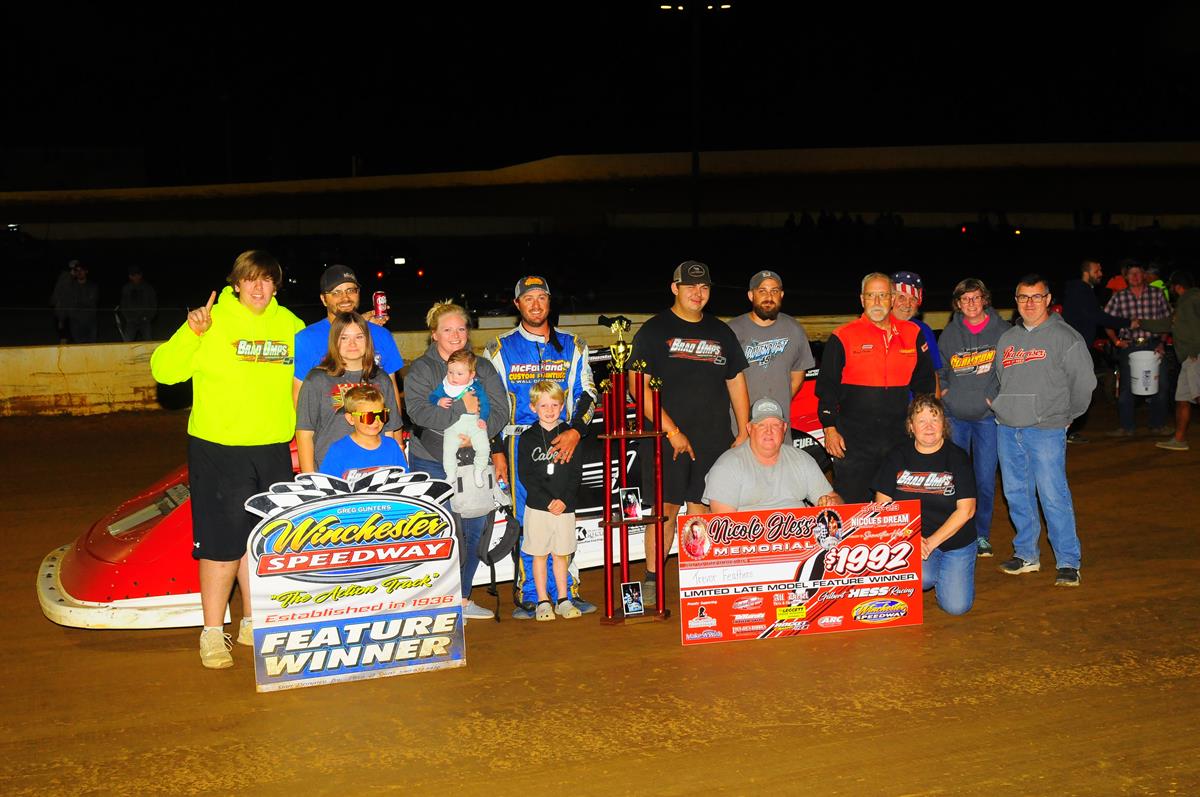 Feathers Wins Winchester Limited Lates For Brad Omps