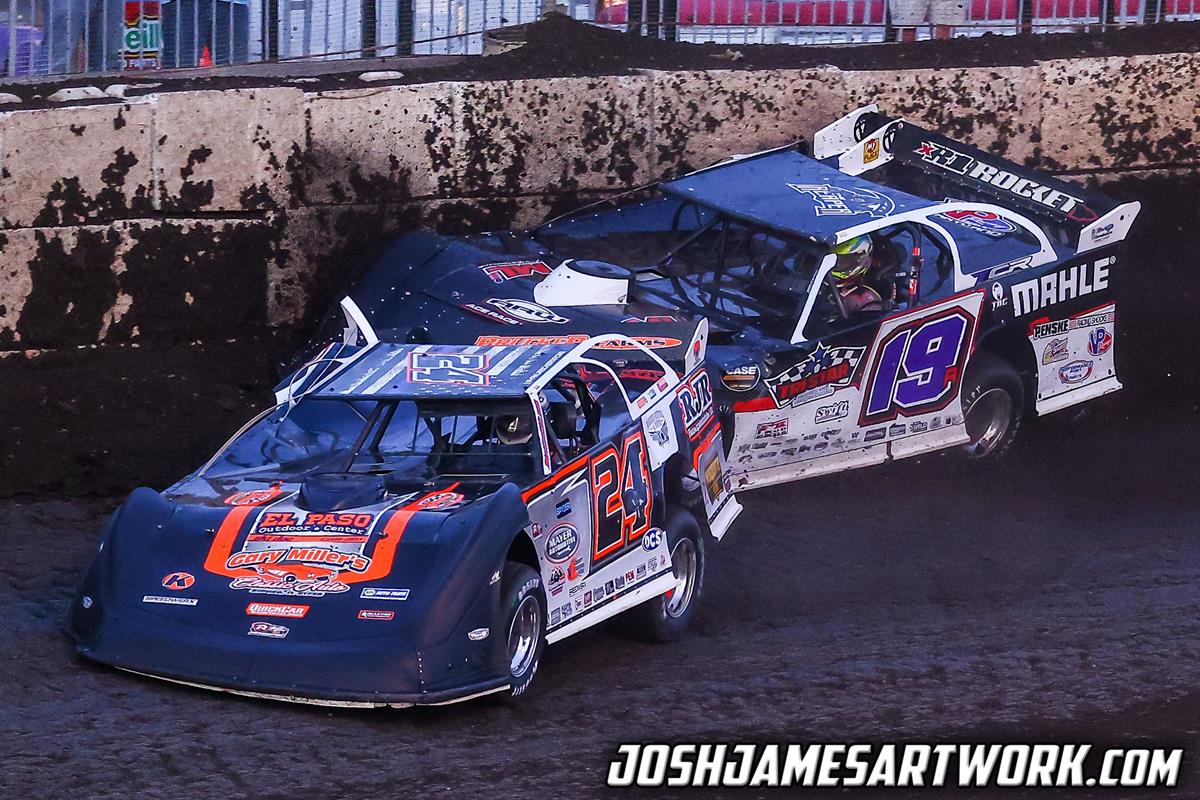 Fairbury Speedway (Fairbury, IL) – Castrol FloRacing Night in America – May 14th, 2022. (Josh James Artwork)