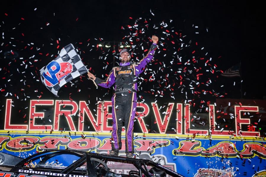 Lernerville Speedway (Sarver, PA) – World of Outlaws Morton Buildings Late Model Series – Firecracker 100 – June 24th-26th, 2021. (Jason Shank photo)