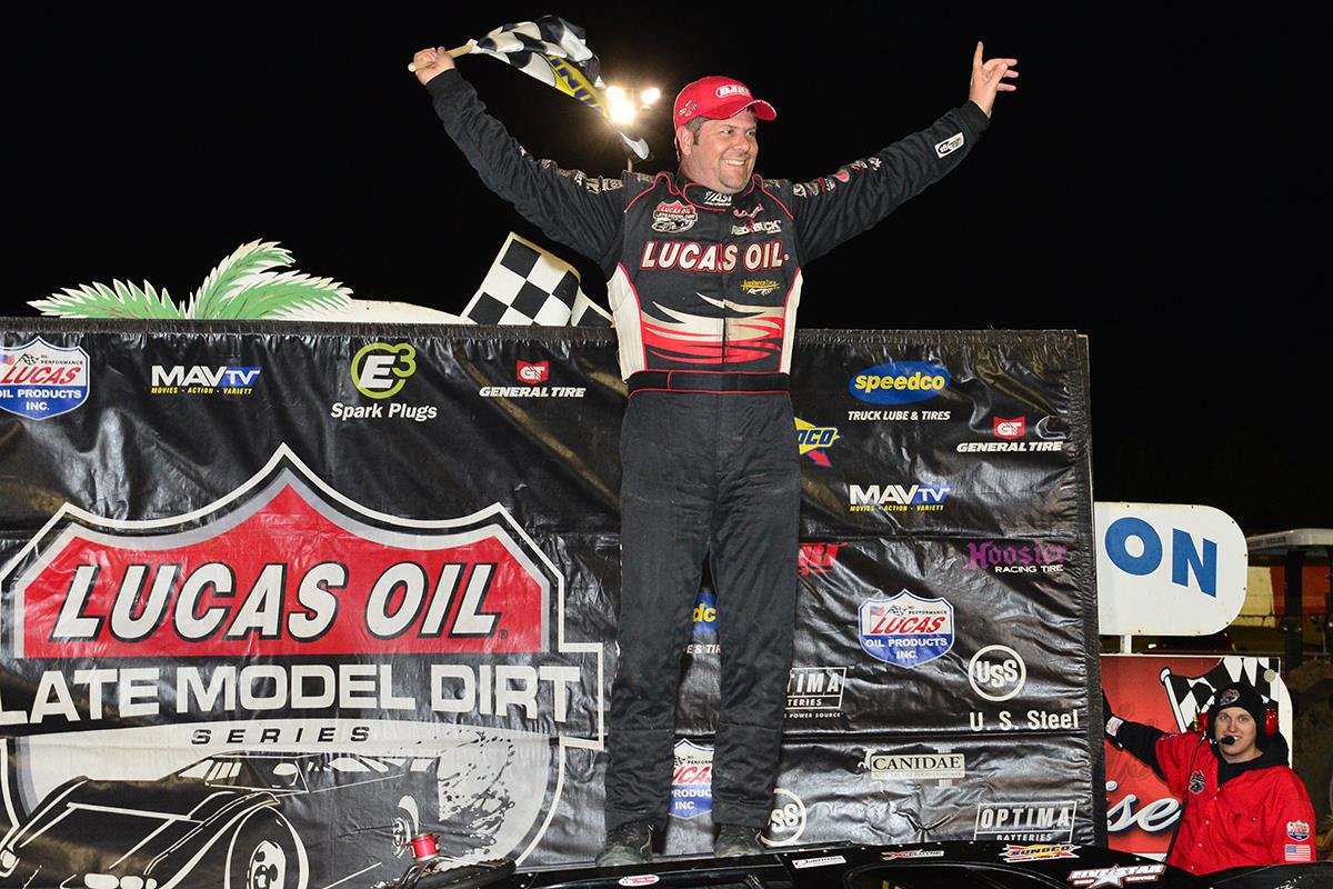 Pearson Powers to Lucas Oil Victory Lane at East Bay