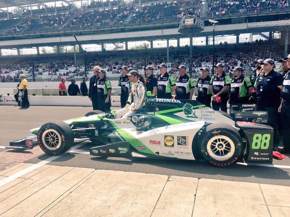 Clauson Set for Indy 500 with Circular Insanity Count at 56