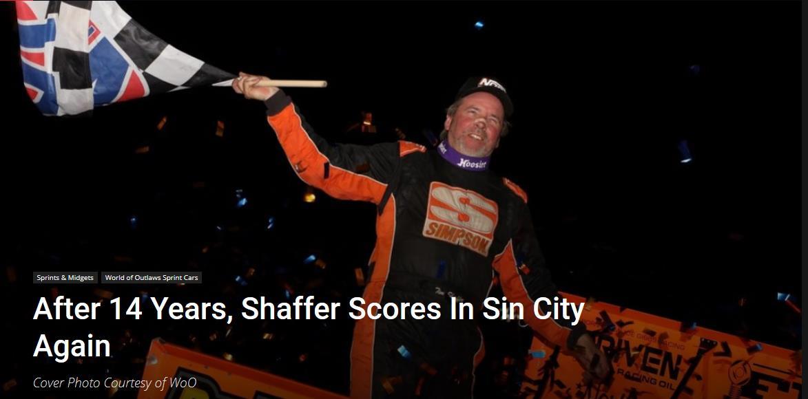 After 14 Years, Shaffer Scores In Sin City Again