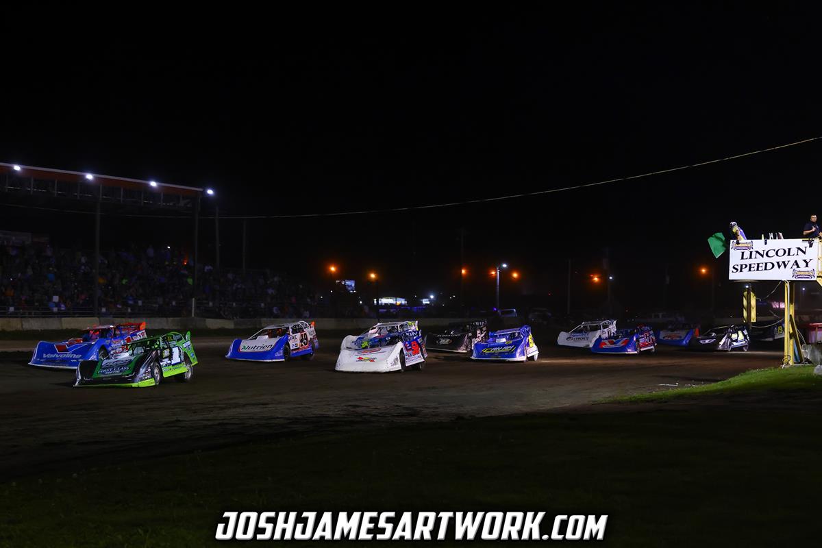 Spoon River Speedway (Banner, IL) – Castrol FloRacing Night in America – Illinois Speedweek – May 10th, 2023. (Josh James Artwork)