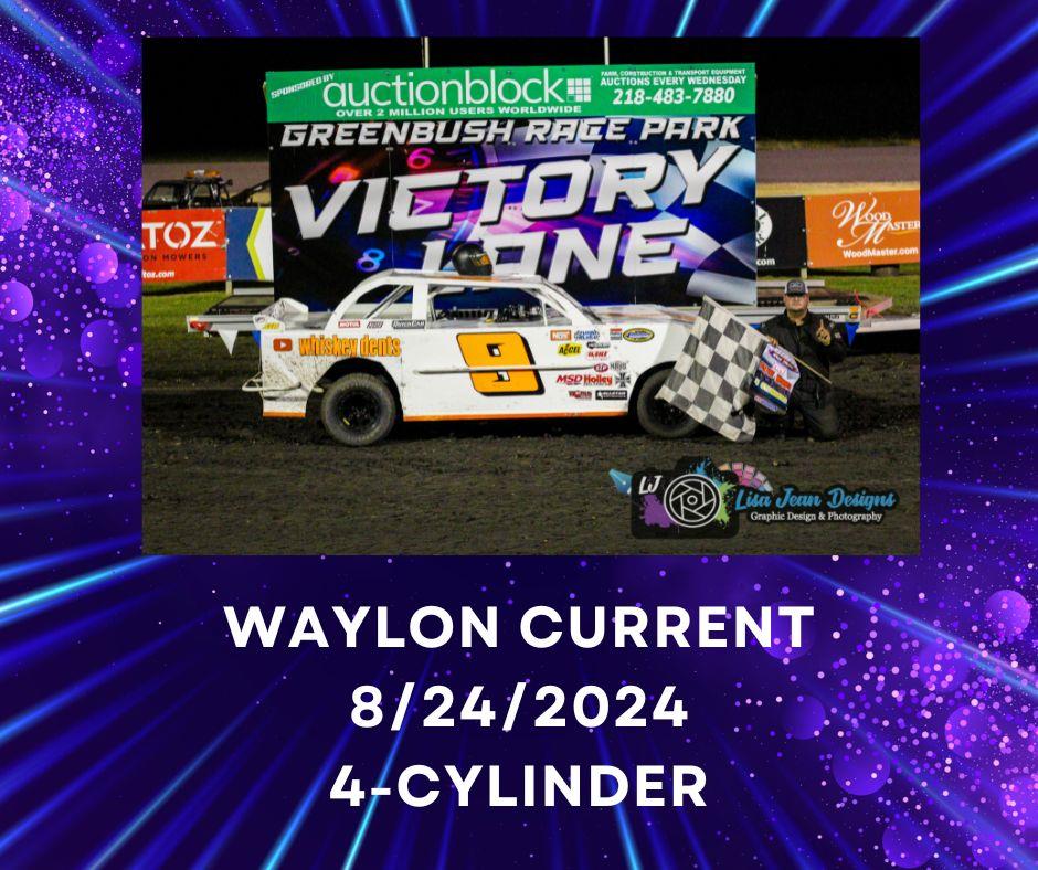 Wahl, Blacklance, Finckbone, Brauer and Current take the checkered flags
