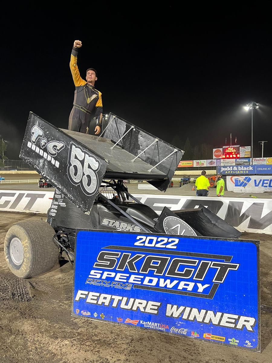 Starks Records Third Victory in July for Win No. 10 This Season