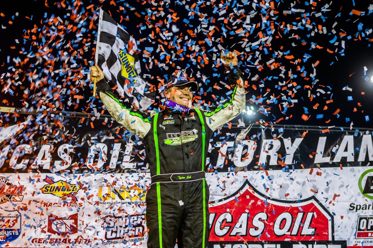 Erb Holds Off Sheppard to Win Lucas Oil Truck Country 50 in Farley