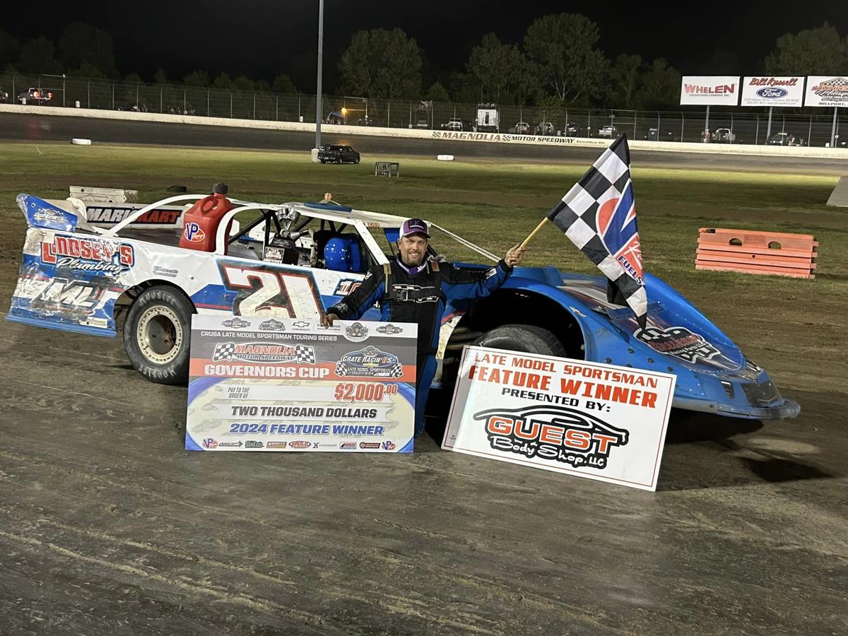 Magnolia Motor Speedway (Columbus, MS) – Crate Racin' USA – Governor's Cup – July 12th-13th, 2024.
