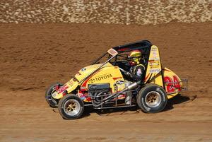 Tracy Hines Enters Indiana Midget Week as USAC Midget Point Leader