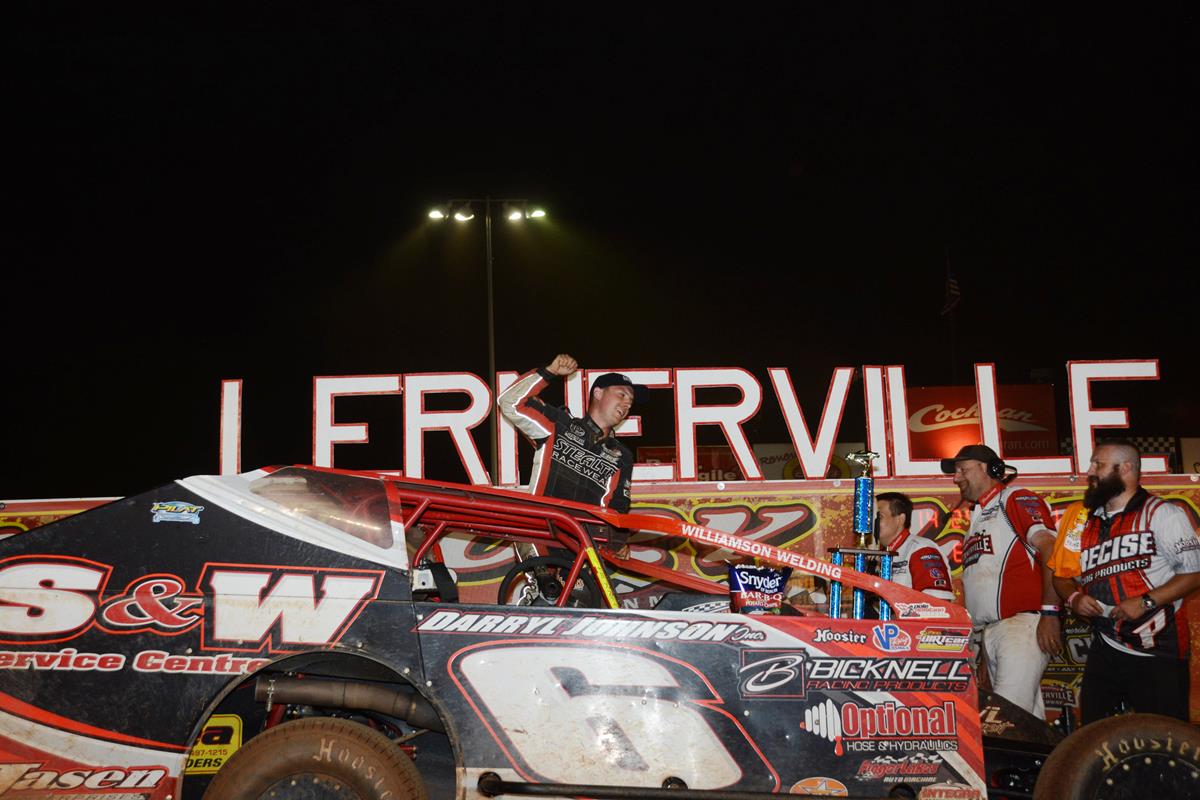 Modified Mania Quick Results 7.21 - Williamson charges from tail again for 7th win and $2,000