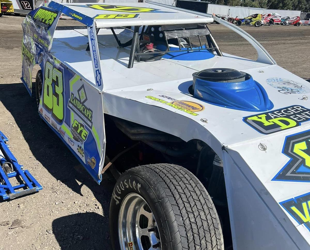 Podium finish in Bowers Memorial at Antioch Speedway