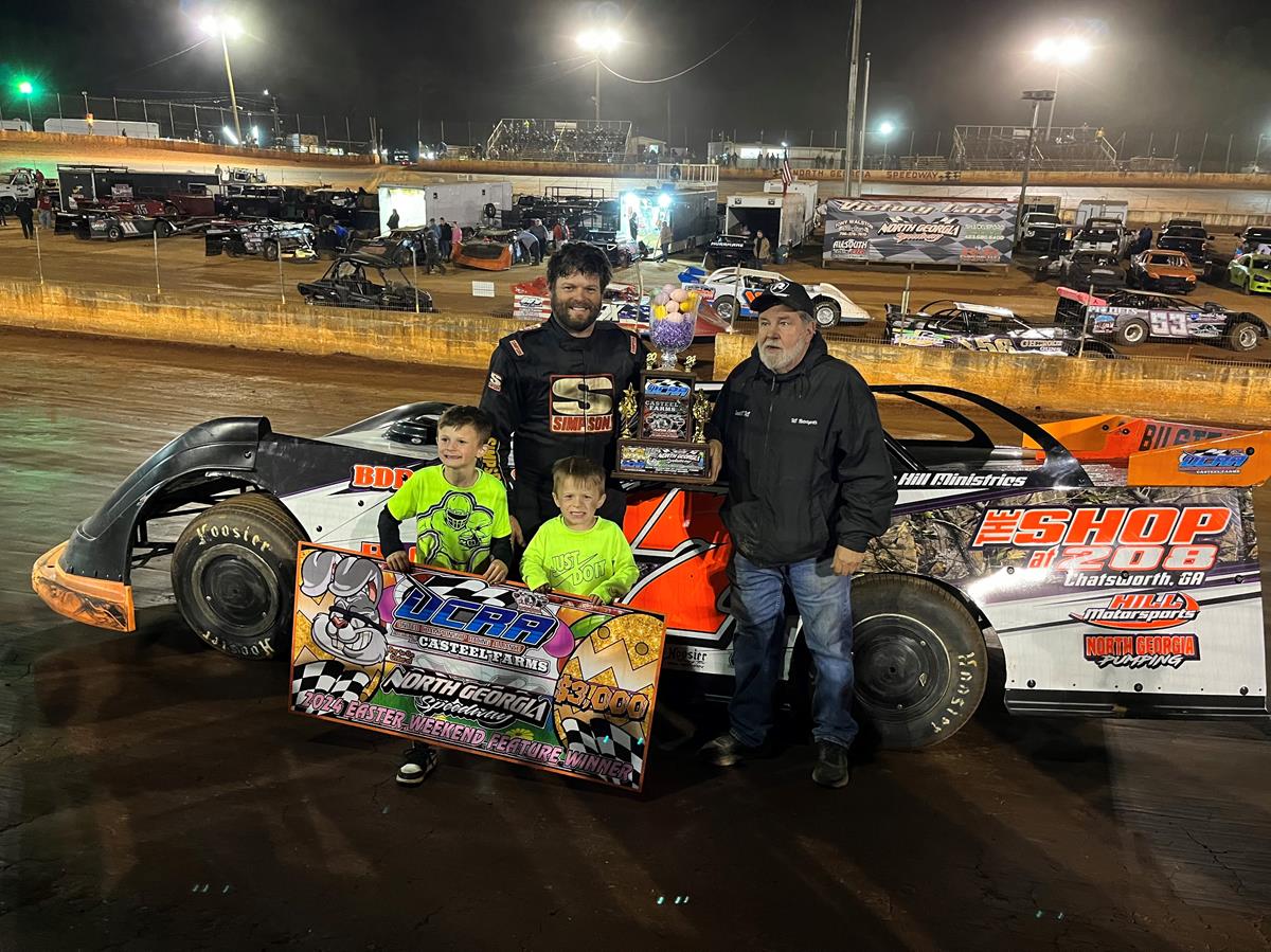 Chip Brindle won the UCRA race at North Georgia Speedway on March 30, 2024.
