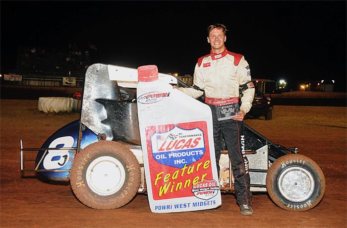 Beason Breaks Through For First POWRi West Win