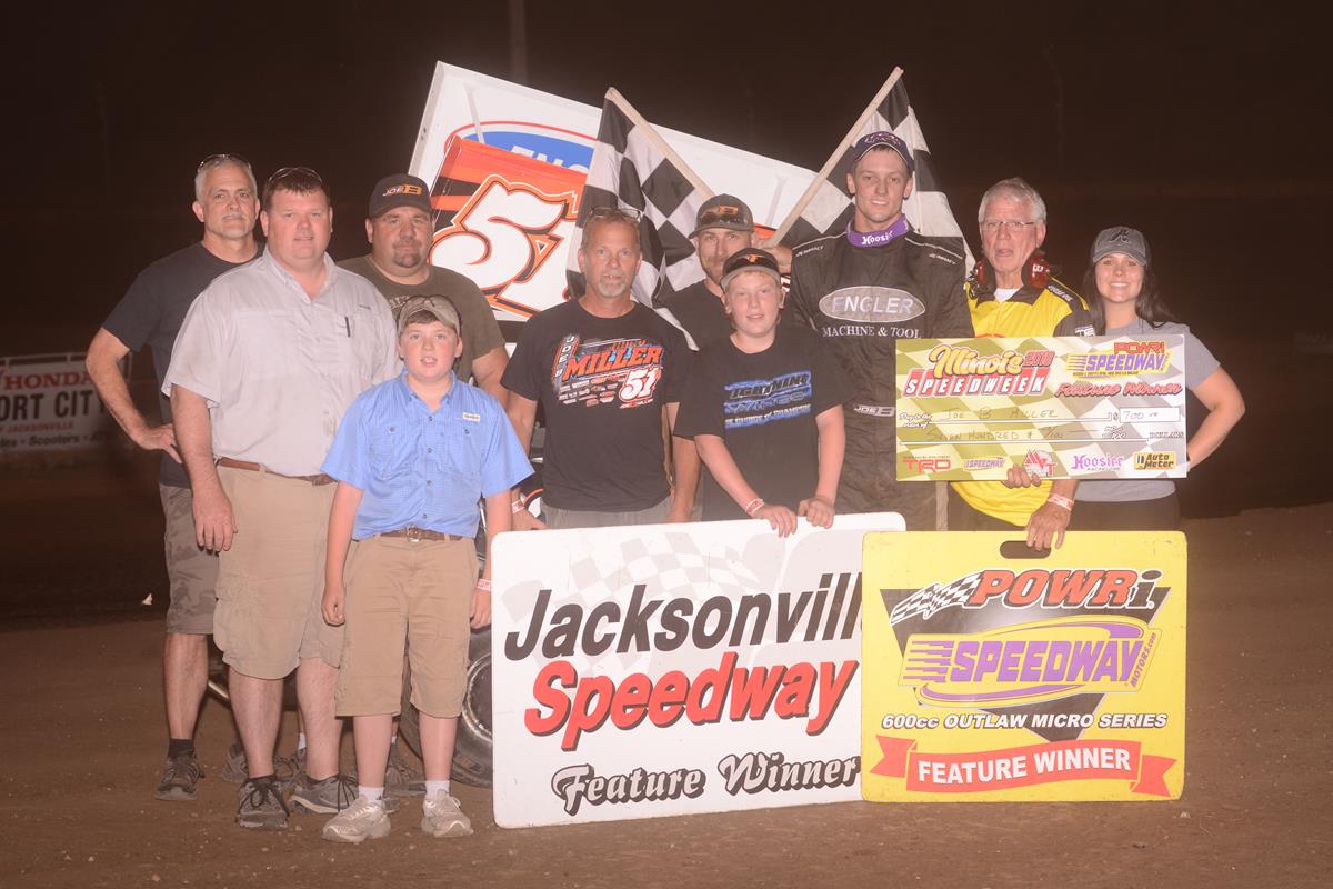 Miller’s 33rd Career Win Comes during POWRi Illinois SPEED Week