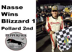NASSE WINS BLIZZARD 1, POLLARD 2ND, TO BE CONTINUED SATURDAY AT 7 PM