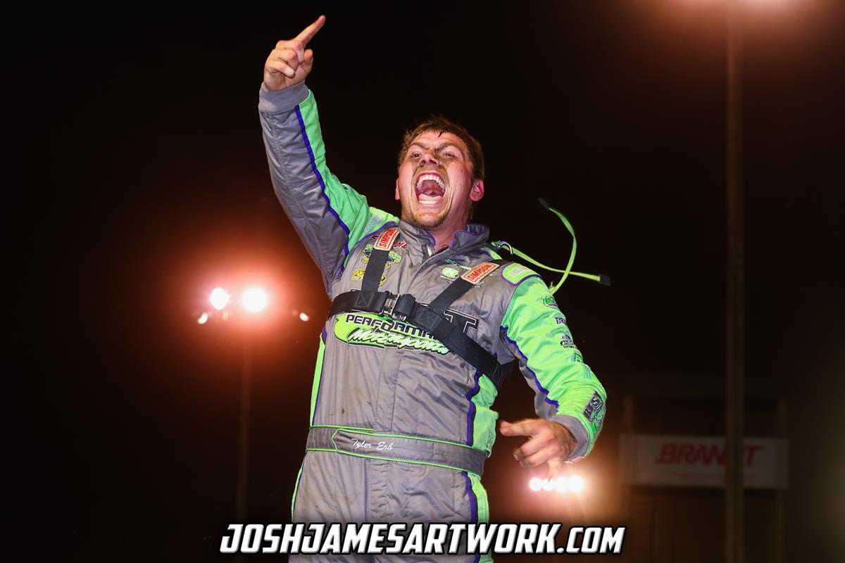 Farmer City Raceway (Farmer City, IL) – Castrol FloRacing Night in America – May 13th, 2022. (Josh James Artwork)