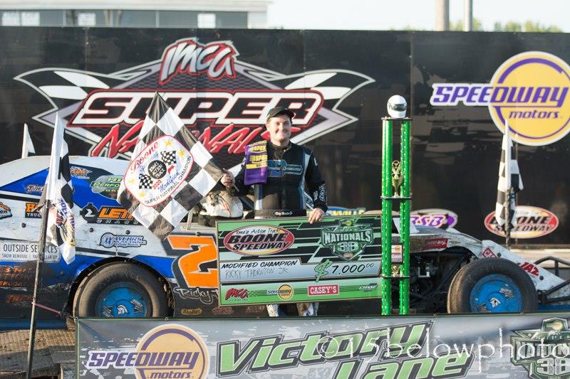 Ricky Thornton Jr. Makes History at IMCA Super Nationals