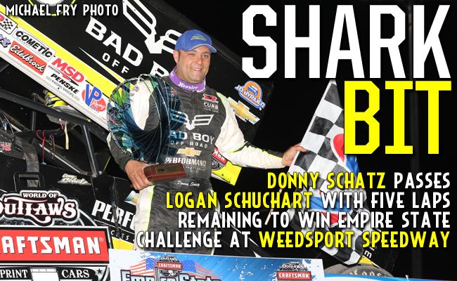 Schuchart Dominates Weedsport, Schatz Steals Victory