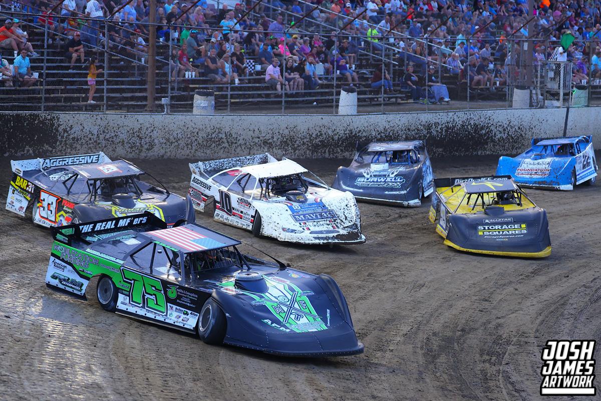 Federated Raceway at I-55 (Pevely, MO) – MARS Late Model Championship – Tribute to Don Klein – July 20th, 2024. (Josh James Artwork)