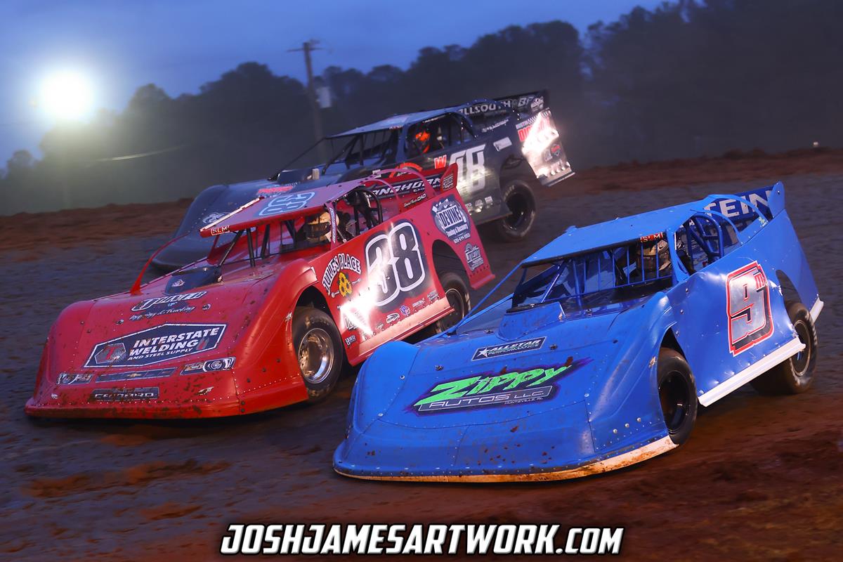 Talladega Short Track (Eastaboga, AL) - Crate Racin' USA Winter Series – Ice Bowl – January 5th-6th, 2023. (Josh James Artwork)