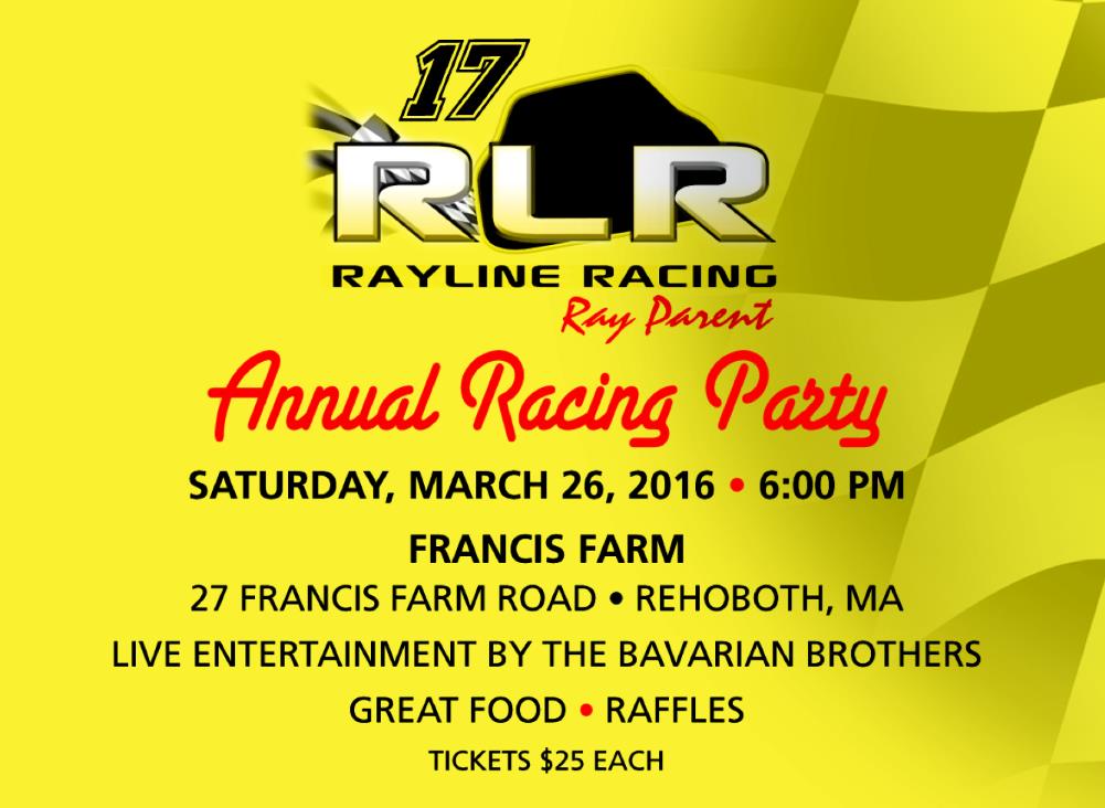 Rayline Racing Annual Racing Party is This Weekend