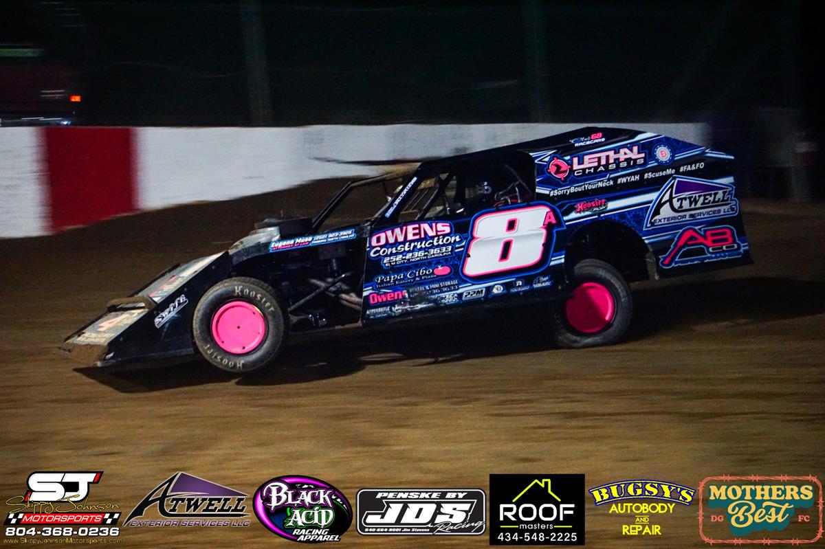 County Line Raceway (Elm City, NC) – Modified Mafia Tour – October 11th-12th, 2024. (Andy Newsome Photo)