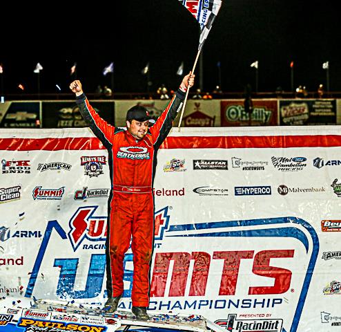 Sanders snaps Ramirez's dominance at USMTS Slick Mist Show-Me Shootout at Lucas Oil Speedway