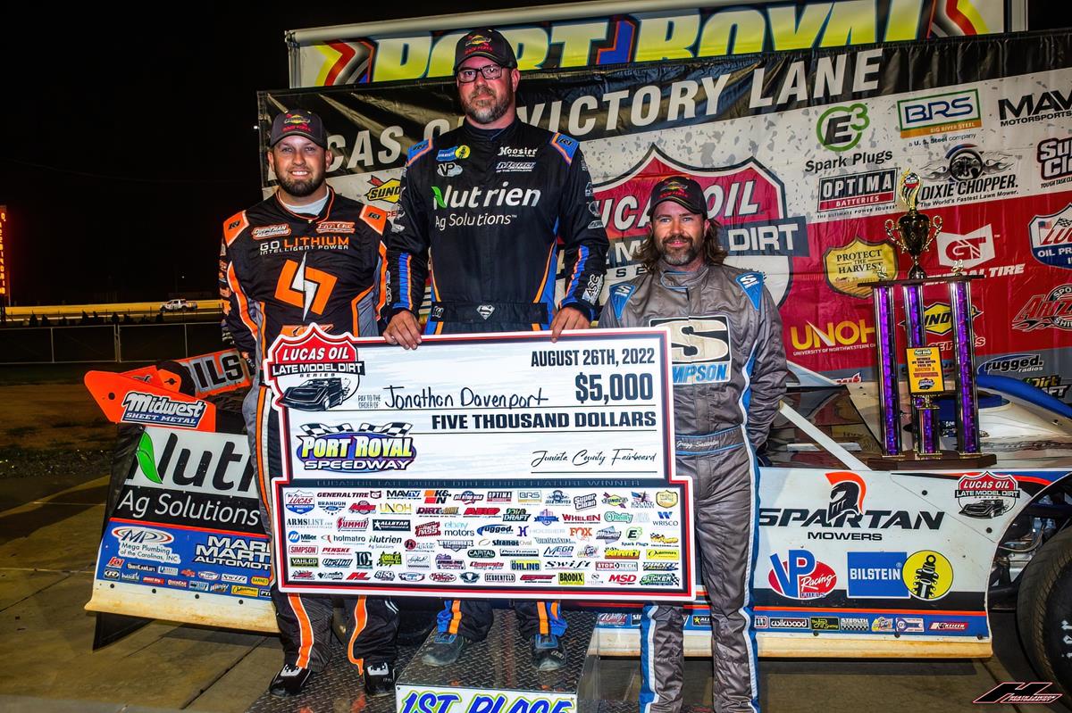 Port Royal Speedway (Port Royal, PA) – Lucas Oil Late Model Dirt Series – Rumble by the River – August 26th-27th, 2022. (Heath Lawson photo)