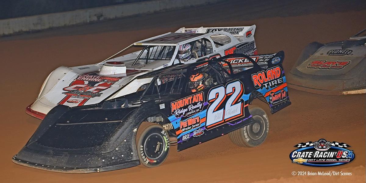 Southern Raceway (Milton, FL) – Crate Racin' USA Winter Series – Battle at the Beach – February 23rd-24th, 2024. (Brian McLeod Photo)