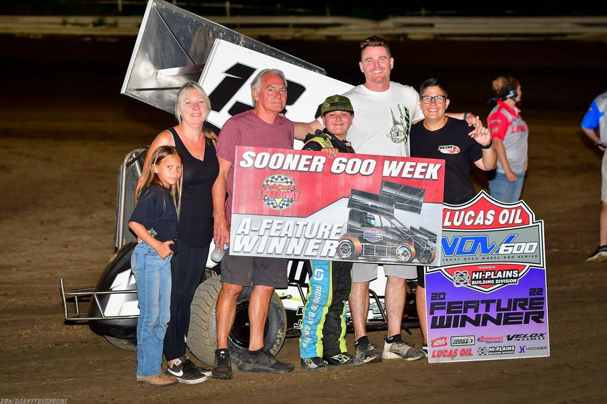 Flud, Hinton, Nunley, and Gile Collect NOW600 National Creek County Wins