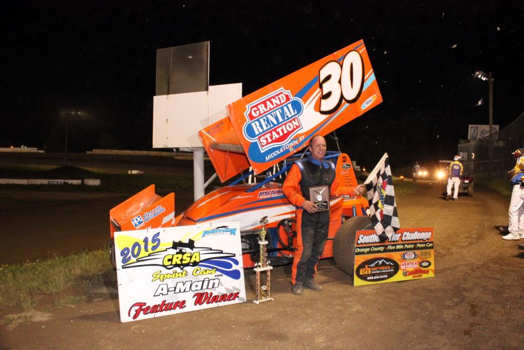 GOODRICH HOLDS OFF KISER IN CRSA EVENT AT FIVE MILE POINT SPEEDWAY