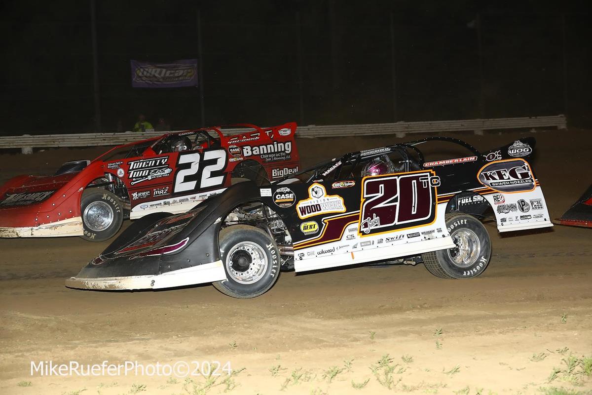 Adams County Speedway (Quincy, IL) – Lucas Oil Midwest Late Model Racing Association – May 5th, 2024. (Mike Ruefer Photos)