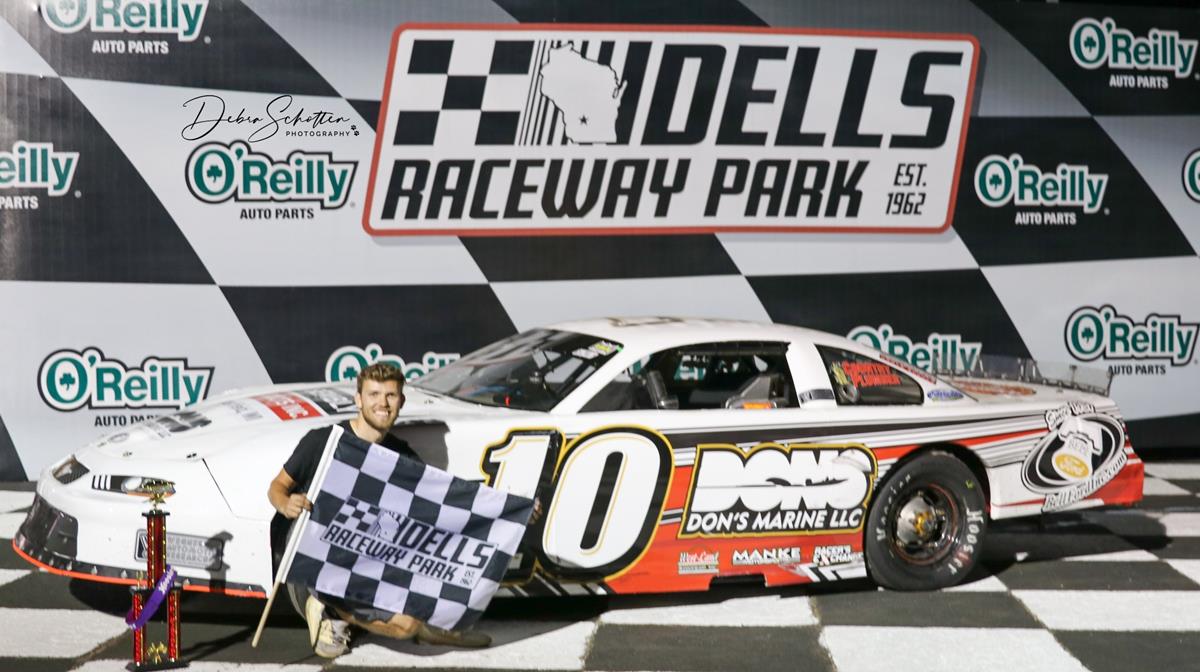 MANKE MUSCLES TO PRO LATE MODEL B-MAIN WIN