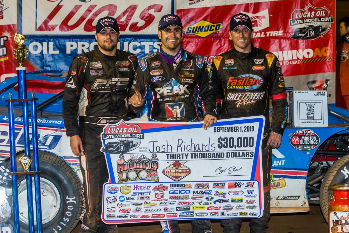 Richards Scores First Hillbilly Hundred Triumph