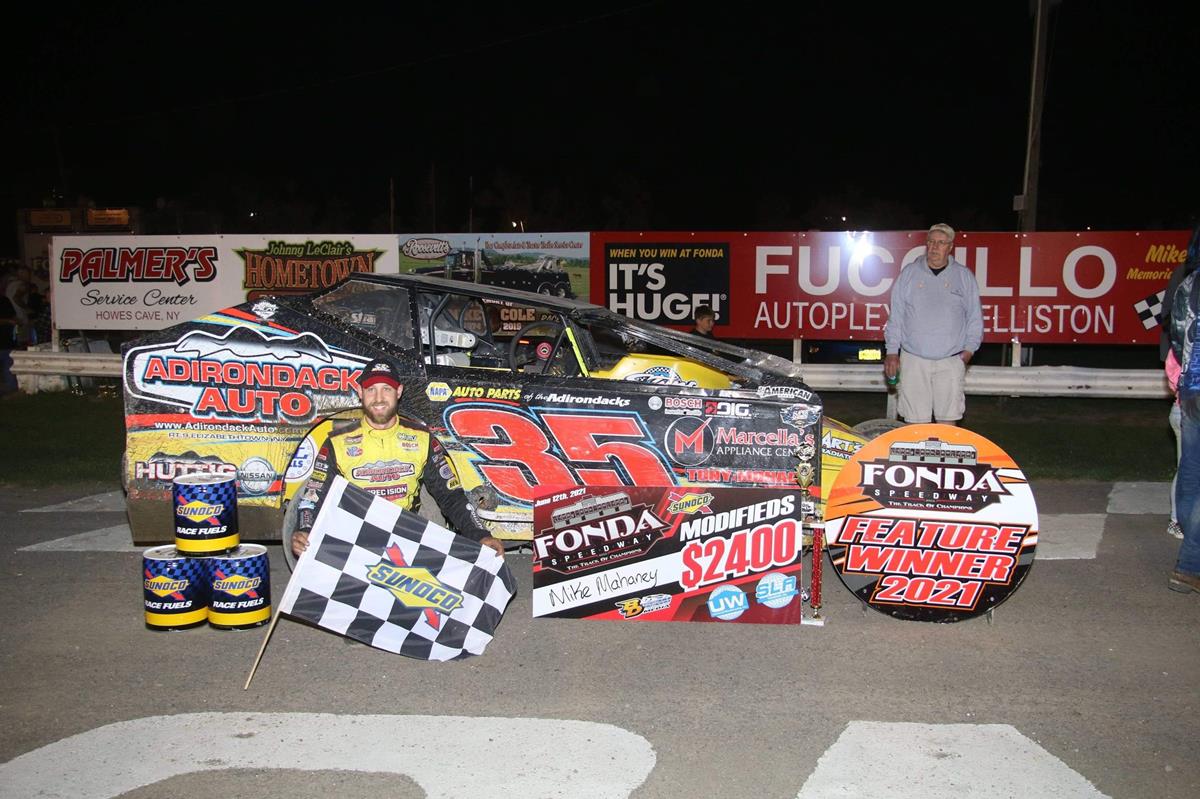 MAHANEY WINS SECOND OF THE SEASON AT FONDA