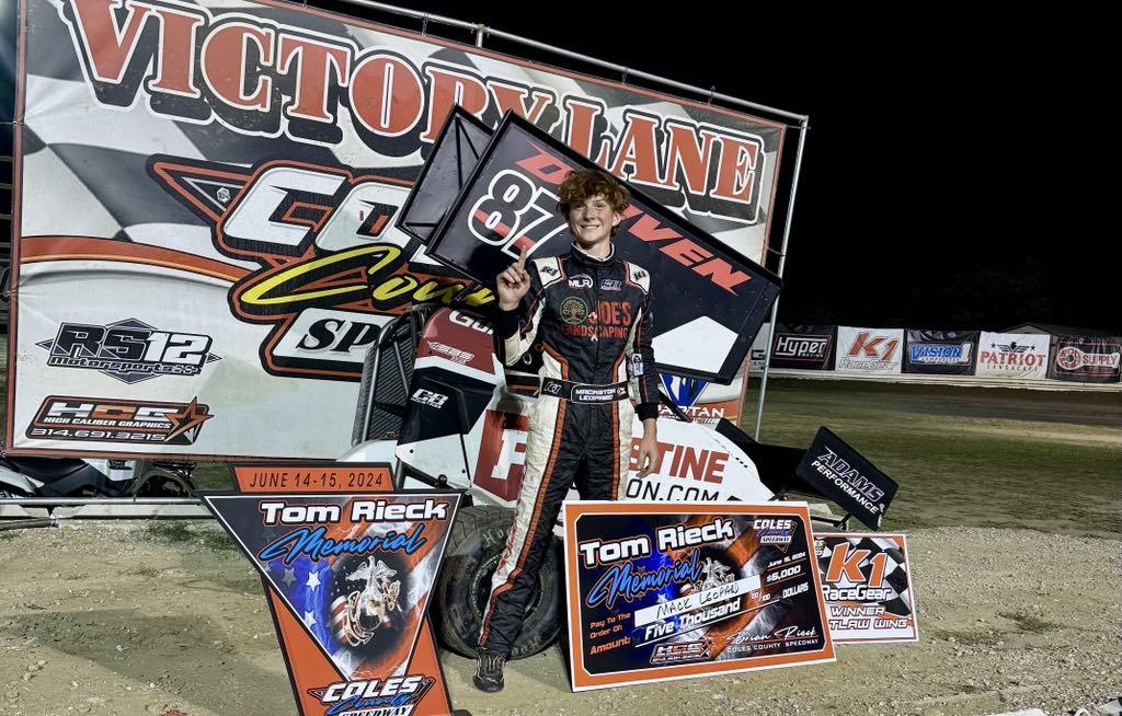 Mack Leopard scores $5,000 victory during Tom Rieck Memorial
