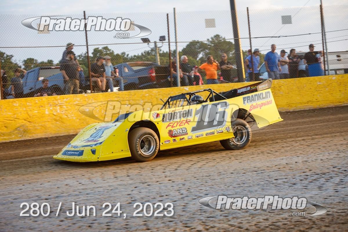 Senoia Raceway (Senoia, GA) – Topless Outlaw Dirt Racing Series – June 24th, 2023. (Prater Photo)