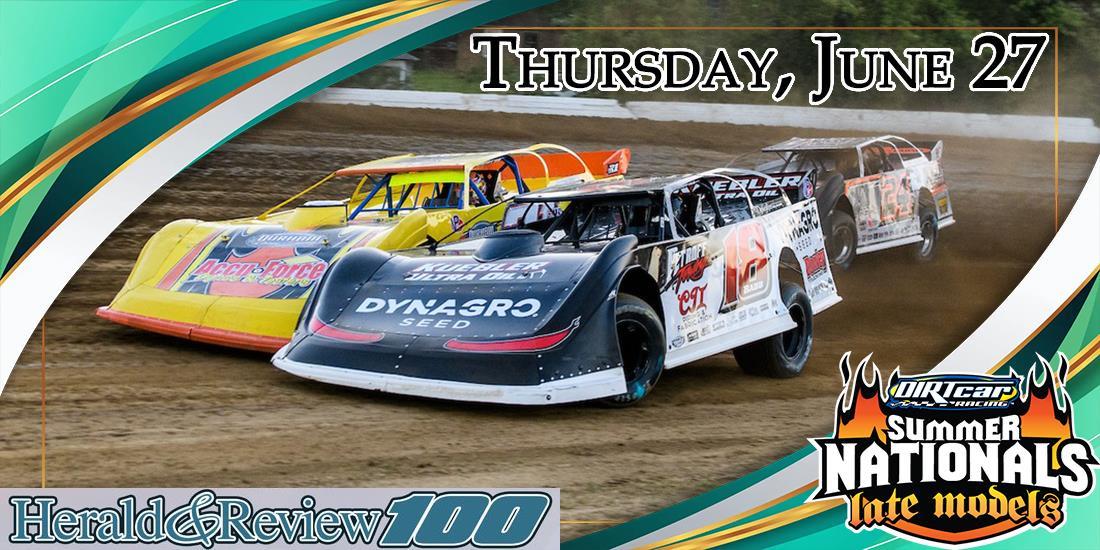 Herald & Review 100 Returns to Macon Speedway on June 27th