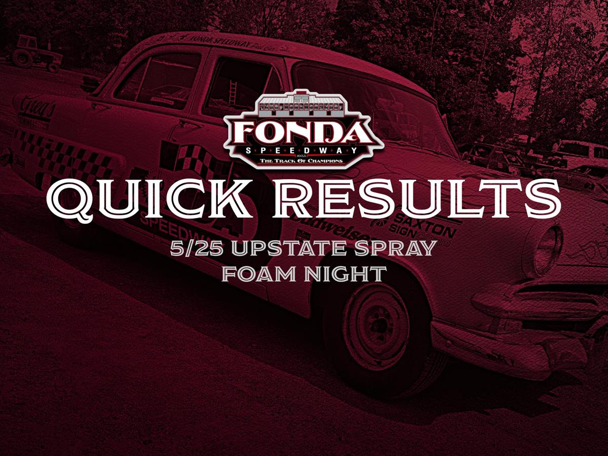 THE HOLLENBECK BROTHERS WIN FONDA FAIR FOUR CYLINDER FEATURES BEFORE RAIN COMES IN AND CANCELS THE REMAINDER OF THE RACING PROGRAM