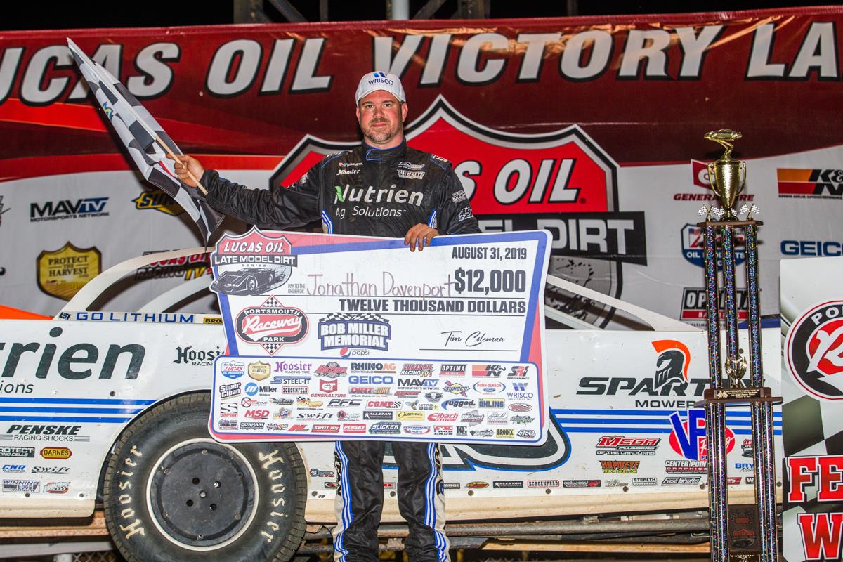 Davenport Controls Bob Miller Memorial at Portsmouth