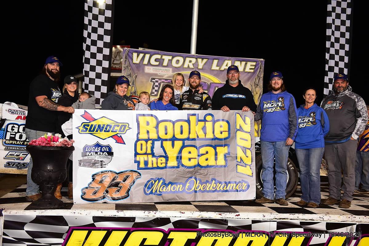 Oberkramer captures MLRA Rookie of the Year honors at Tri-City