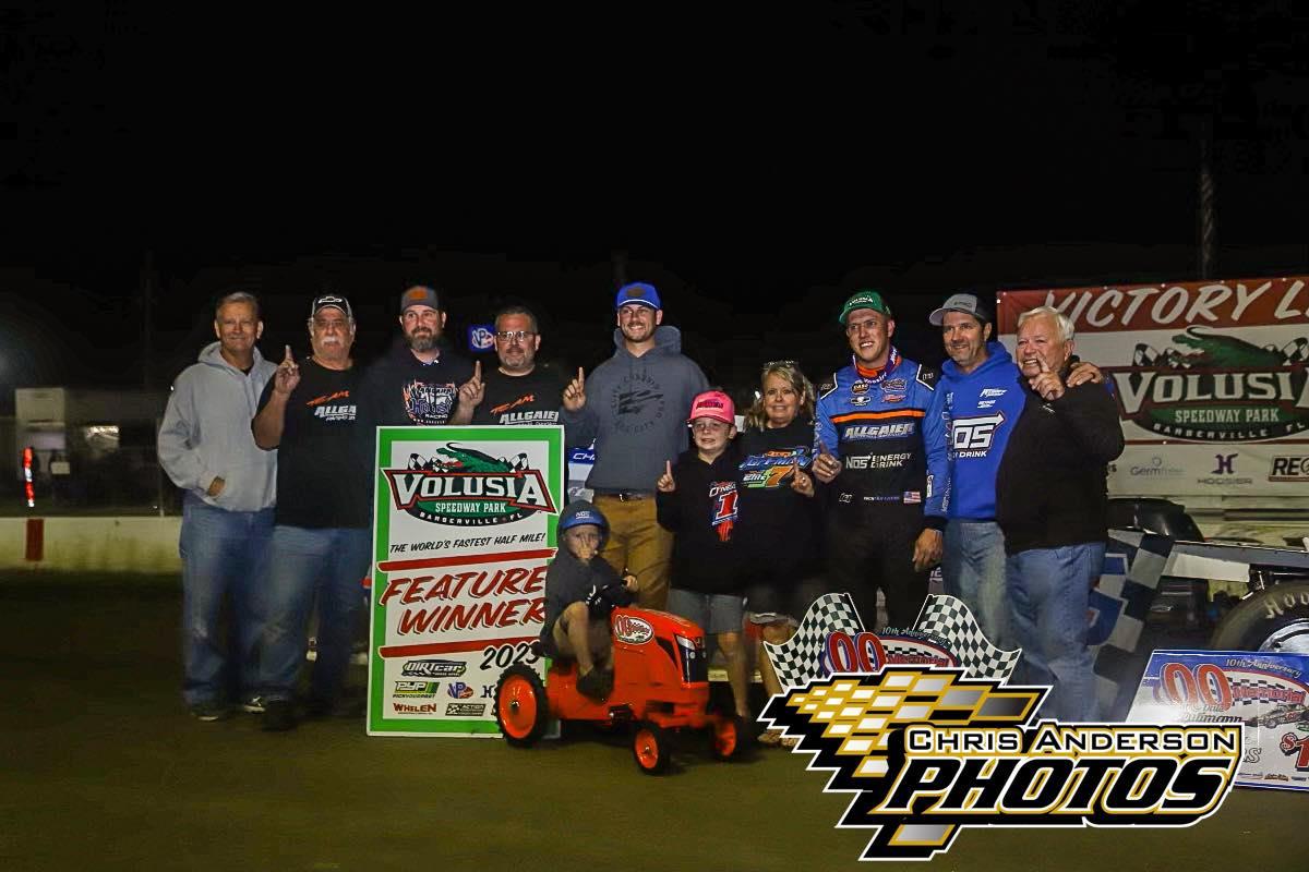 Volusia Speedway Park (De Leon Springs, FL) – Emil & Dale Reutimann Memorial – November 18th, 2023. (Chris Anderson photo)