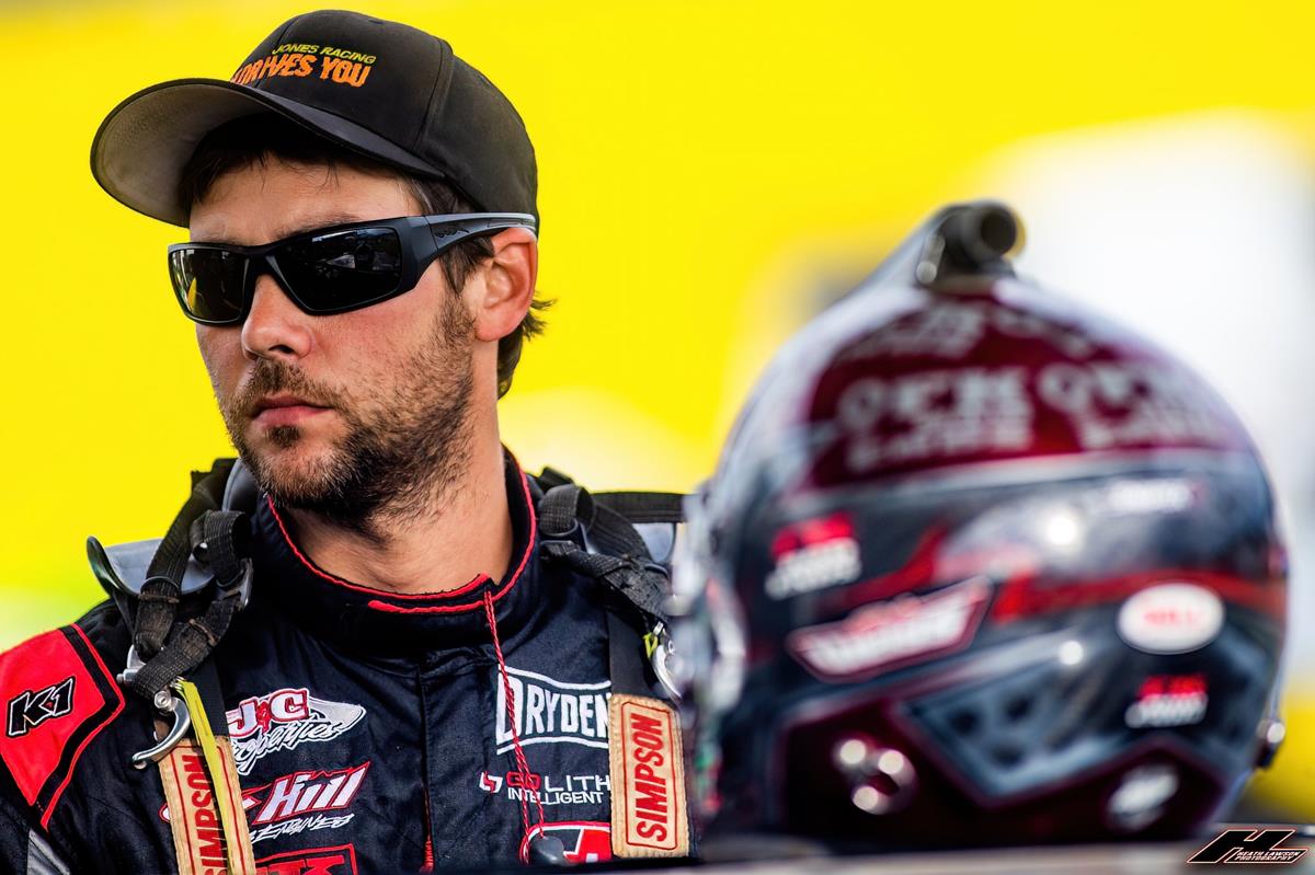 Davenport Speedway (Davenport, IA) – Lucas Oil Late Model Dirt Series (LOLMDS) – July 6th, 2022. (Heath Lawson photo)