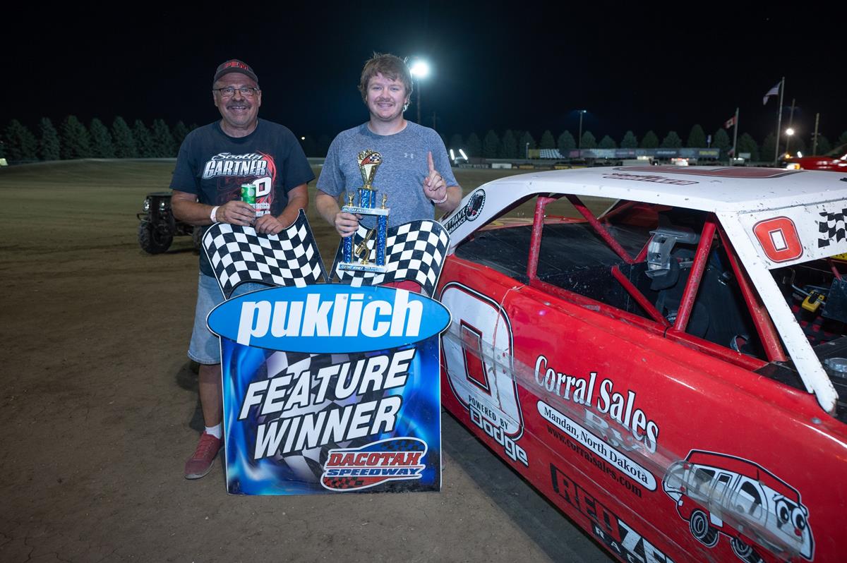 GARTNER EARNS FIRST STOCK CAR VICTORY
