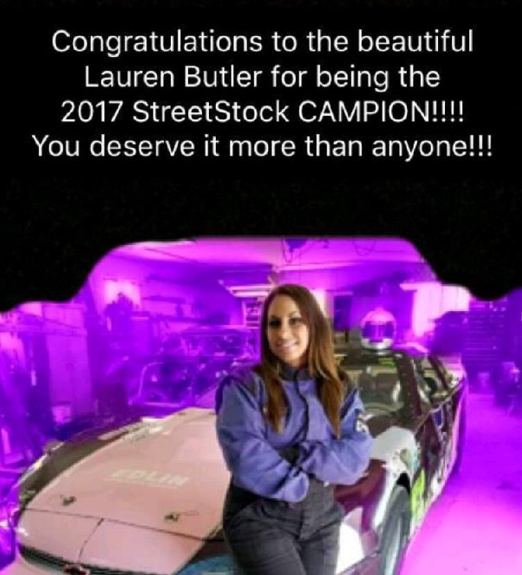First Female To Win Championship At Jennerstown Speedway Under The Rush Asphalt Series Banner